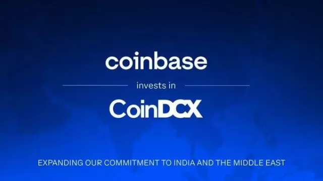 Coinbase Deepens India Crypto Bet with CoinDCX Investment